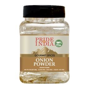 Pride of India – Onion Fine Ground – Gourmet Spice for Cooking – Pantry Essential – Adds Flavor to Sauces/Dips/Rubs/Marinades – Easy to Use – 3.1 oz. (size: 8 oz)